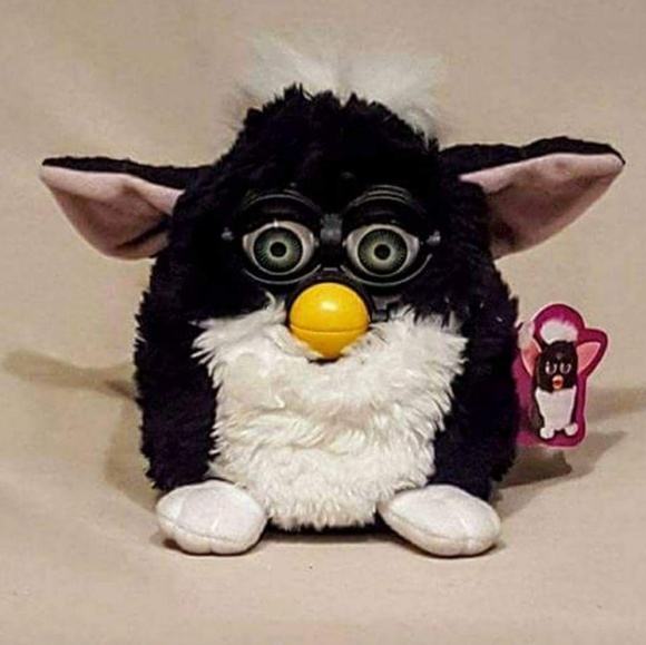 all black furby